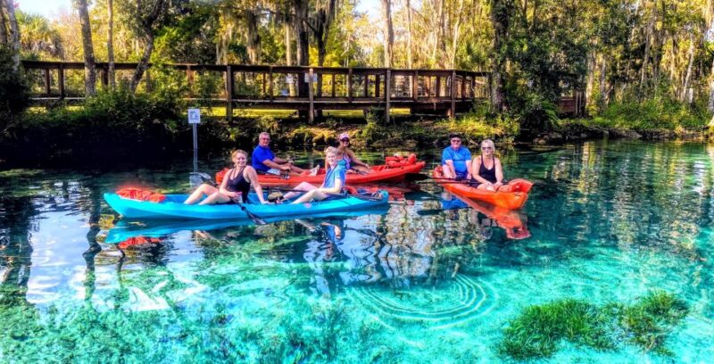 Crystal River: Three Sisters Springs Guided Kayak Tour - Booking and Cancellation