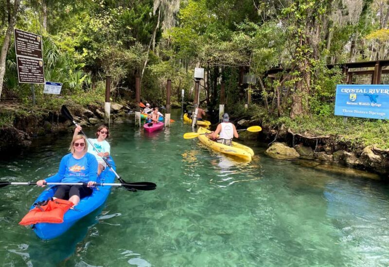Crystal River:Three Sisters Springs Guided Kayak & Swim Tour - FAQ