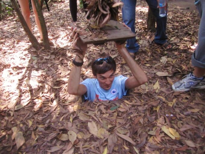 Cu Chi Tunnels Private Tour From Ho Chi Minh City With Lunch - Mantraps and American Tank Remains
