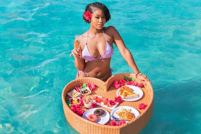 Curacao Floating Breakfast Photoshoot free Drone Videos & Mimosas - Who Will Love This Experience?
