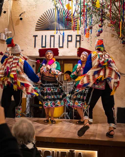 Cusco: Folkloric Andean Show & 3-Course Dinner at Tunupa - Pricing and Availability