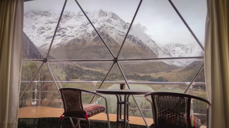 Cusco: Salkantay Dome to Dome 5-day Trek to Machu Picchu - Accommodations