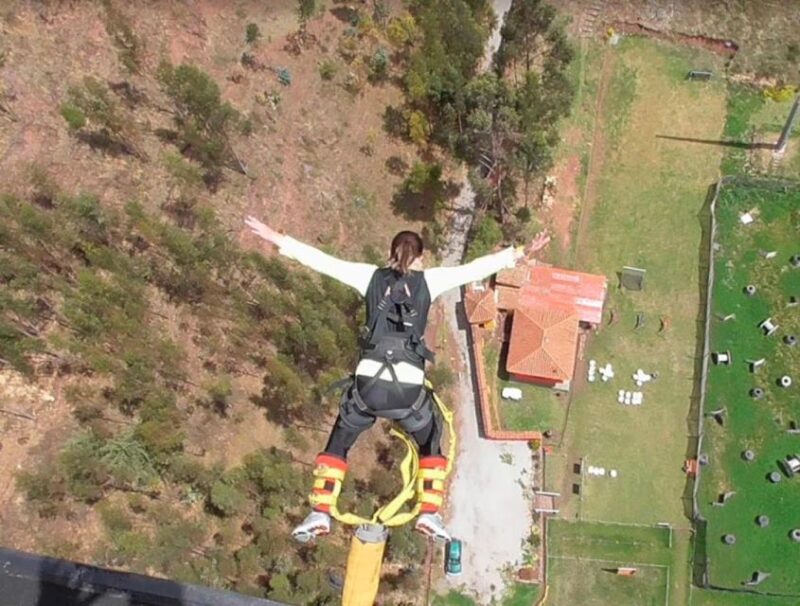 Cusco:Adventure at Poroy-Slingshot/Bungee Jumping | Half Day - Meeting and Transportation