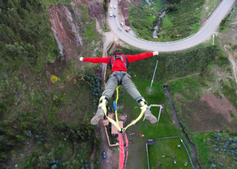 Cusco:Adventure at Poroy-Slingshot/Bungee Jumping | Half Day - Inclusions