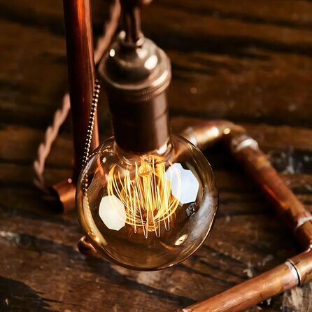 Custom Copper Lamp Making Class - Brooklyn, New York - Key Points