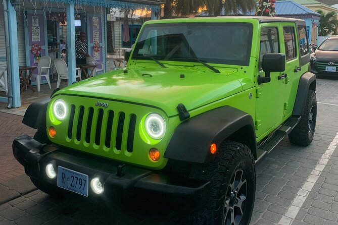 Custom Jeep Rental in St Maarten - Rental Deposit and Refueling