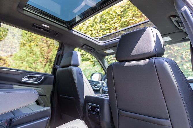 Custom Wine Tour In Black Suburban With Panoramic Sunroof - Reviews and Ratings