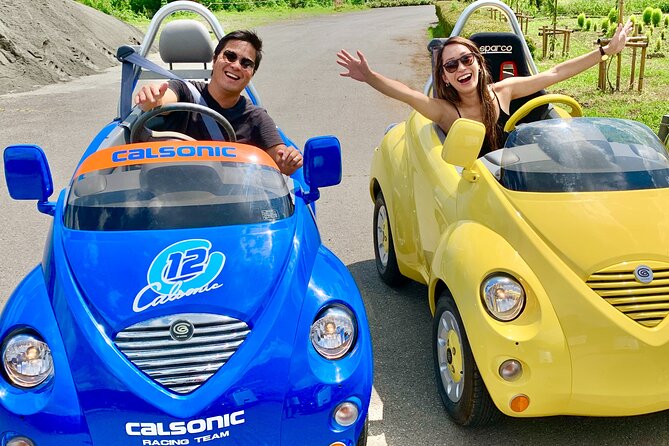 Cute & Fun E-Car Tour Following Guide Around Lake Kawaguchiko - Scenic Stops Along the Lake