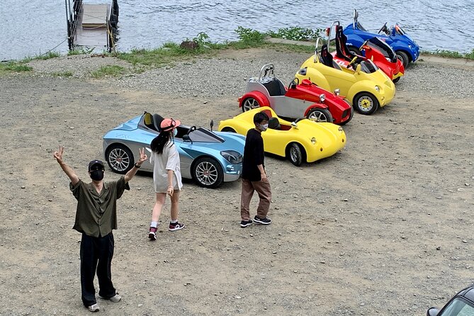 Cute & Fun E-Car Tour Following Guide Around Lake Kawaguchiko - Local Insights From the Tour Guide