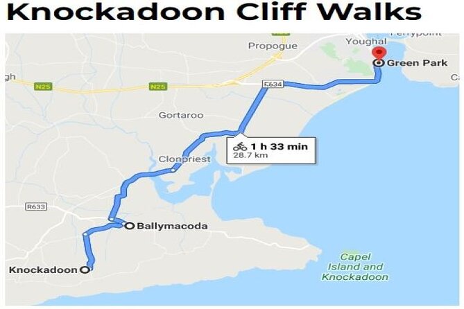 Cycling From the Town of Youghal Bike Rental - Safety Considerations