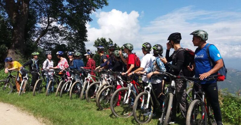 Cycling Holiday Kathmandu 1 Day Ride Back Road to Kathmandu. - Key Points
