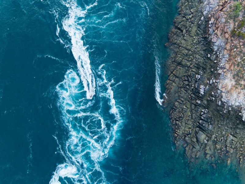 Cygnet Bay Giant Whirlpool Tidal Boat Experience - Venture Into Escape Passage
