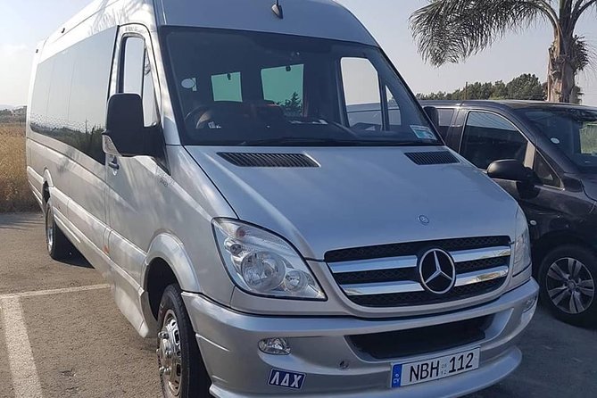 Cyprus Larnaca Airport Private Transfers to Ayia Napa 1-15 Passengers - Quick Points