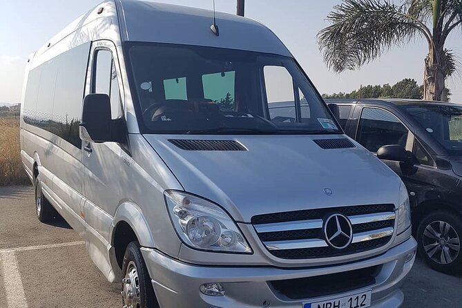 Cyprus Larnaca Airport Private Transfers to Ayia Napa 1-15 Passengers - Airport Meet and Greet