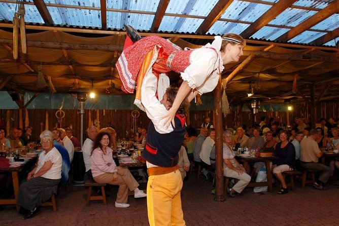 Czech Traditional Folklore Show Including Dinner and Transport - Welcome Drink and Instruments