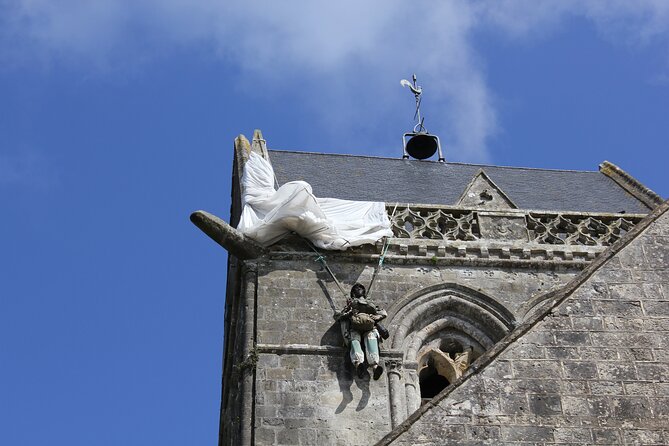 D Day Normandy Tour With Audio Guide Hotel Pick up Small Group - Itinerary Highlights