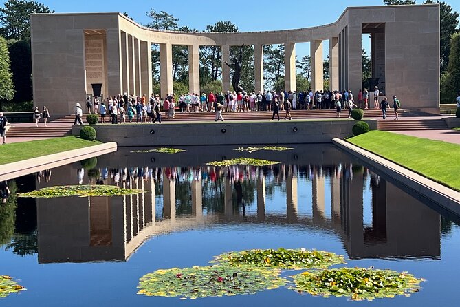 D-Day Omaha Beach Sector - Small Group From Caen Aboard a Van - Exploring Normandy Landmarks