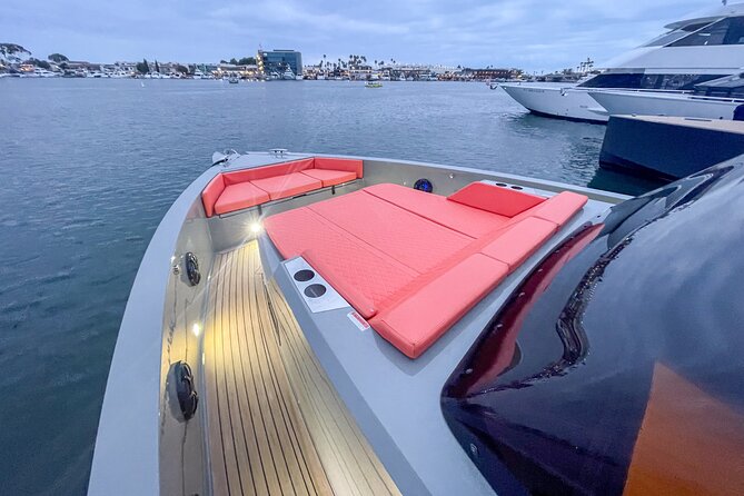 D42 Exotic Sport Yacht Private Tour In Newport Beach - Meeting and Pickup