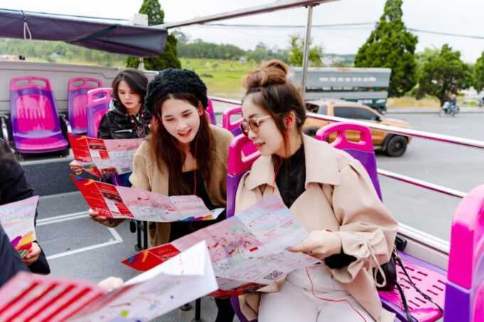 Da Lat: City Sightseeing Hop-On Hop-Off Bus Tour - Tour Map and Route