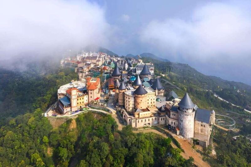Da Nang: Ba Na Hills Cable Car Ride With Buffet Lunch - Scenic Cable Car Ride and French Village Exploration