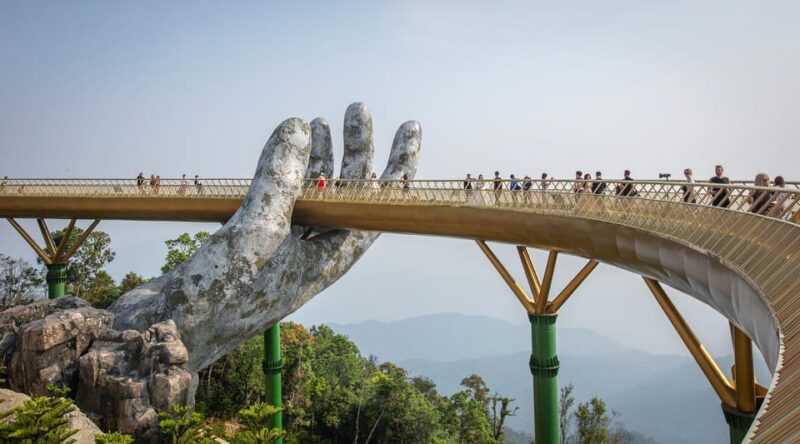 Da Nang: Ba Na Hills Entry With Cable Car and Lunch Option - Cable Car Experience