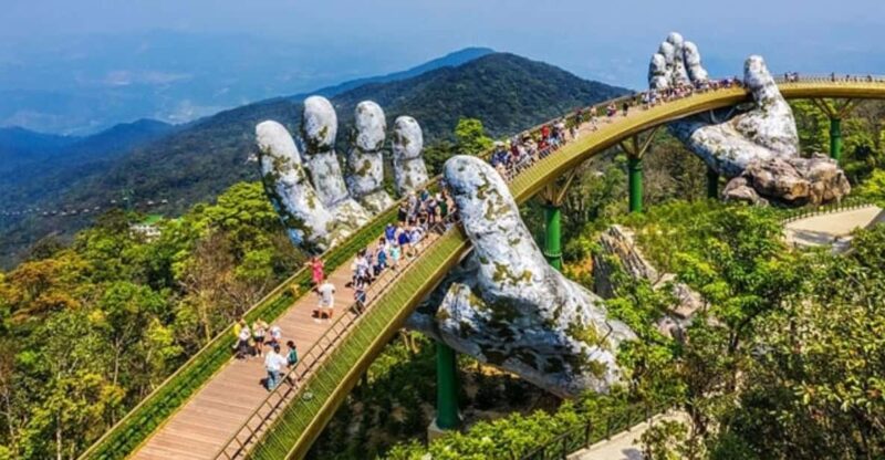 Da Nang: Ba Na Hills With Golden Hand Bridge Day Trip - Itinerary Highlights