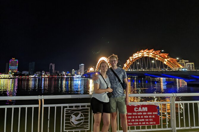 Da Nang by Night: Seafood Dinner, Night Market and Cruise Trip - Transportation and Pickup