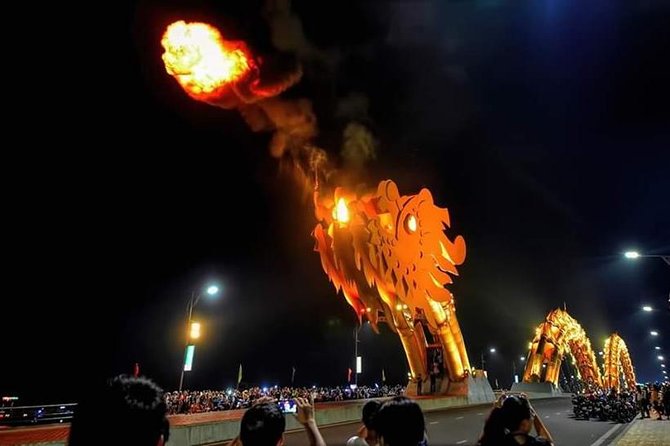 Da Nang Bynight Tour With Monkey Moutain,Marble Mountain& Dragon Bridge(Private) - Inclusions
