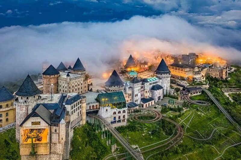 Da Nang: Golden Bridge - BaNa Hills Luxury Group Tour - Reaching Ba Na Hills