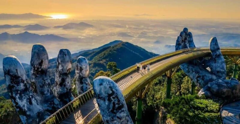 Da Nang: Golden Bridge by Private Car or Bus & Pickup - Key Points