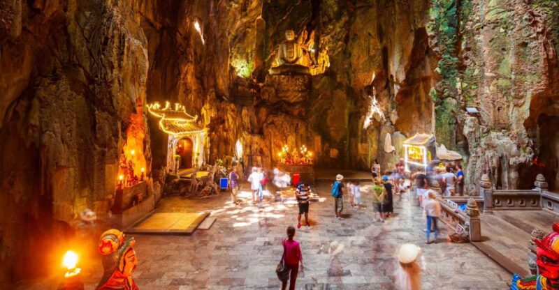 Da Nang/Hoi An: My Son Sanctuary and Marble Mountain Tour - Discovering Marble Mountains