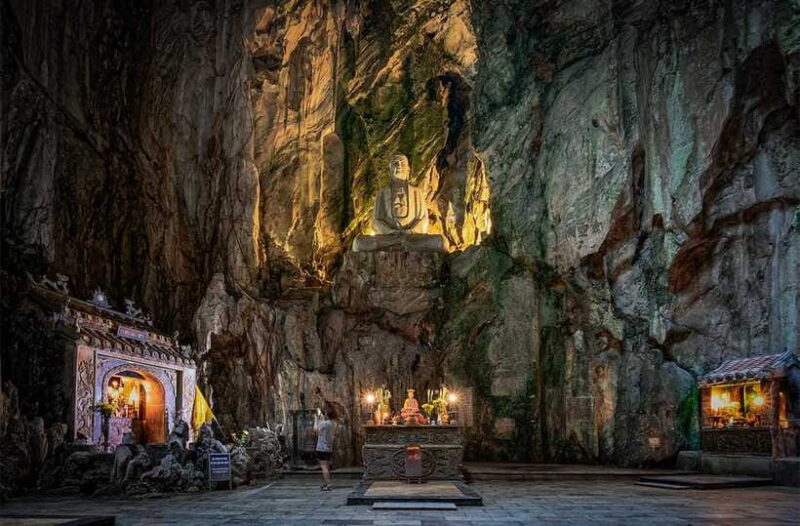 Da Nang: Lady Buddha, Marble Mountains, Am Phu Cave Tour - Itinerary Details