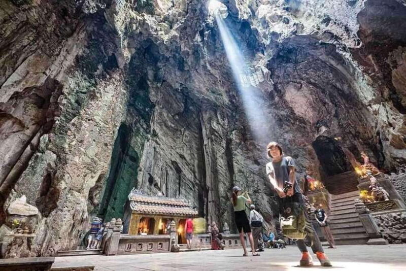 Da Nang: Marble Mountain and Monkey Mountain Halfday Tour - Exploring the Marble Mountains