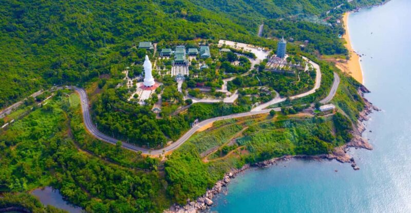 Da Nang: Marble Mountains, Linh Ung Pagoda & Hoi An Tour - Linh Ung Bai But Pagoda