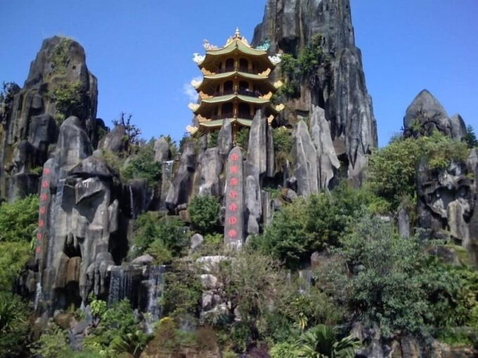 Da Nang : Marble Mountains - Monkey Mountains Half Day Tour - Marble Mountains Exploration