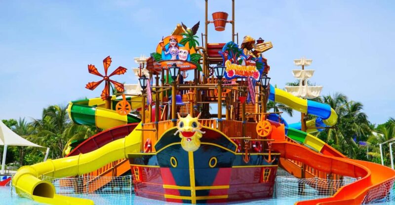 Da Nang: Mikazuki Water Park 365 With Onsen E-Ticket - Age and Height Requirements