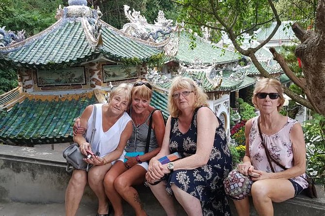 DA NANG NIGHT LIFE Tour With MARBLE MOUNTAIN & LADY BUDDHA Statue, DRAGON BRIDGE - Marble Mountains Exploration