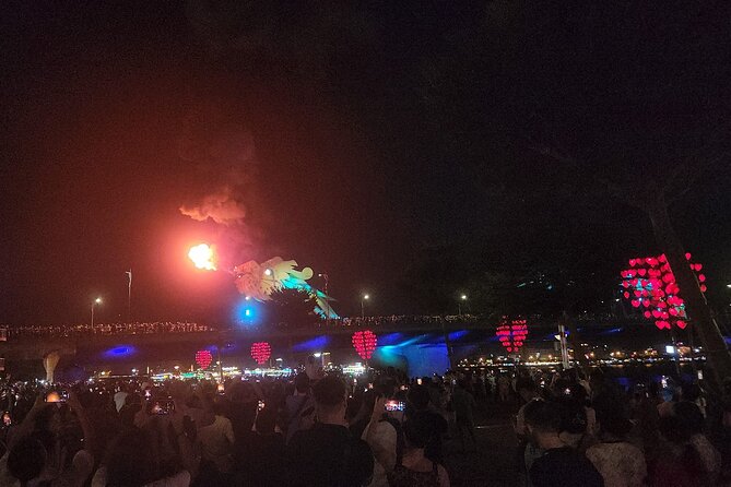 Da Nang Nightlife Tour With Dinner & Dragon Fire Show at Weekend - Witnessing the Mesmerizing Dragon Fire Show