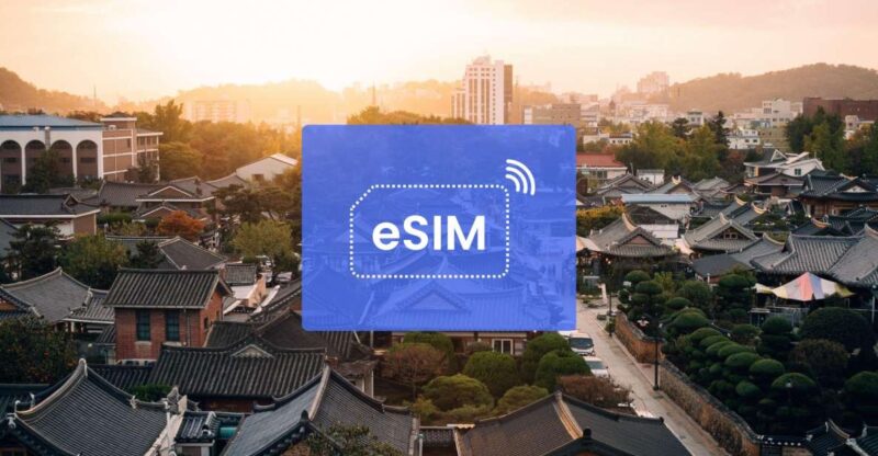 Daegu: South Korea/ Asia Esim Roaming Mobile Data Plan - Device Compatibility and Setup