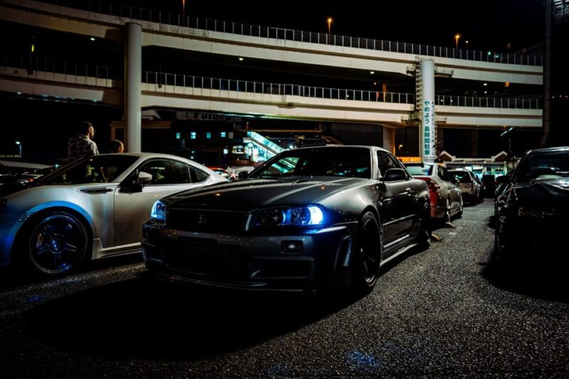 Daikoku and Tokyo Private JDM Tour by 700HP R34 GT-R or Evo8 - Unique Experiences