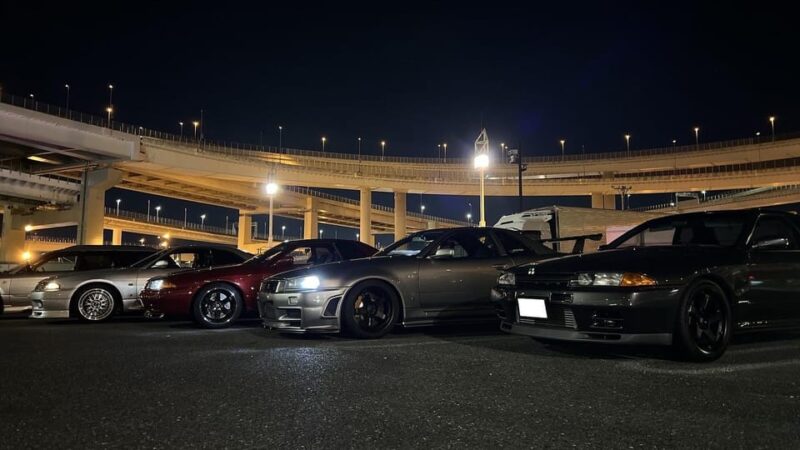 Daikoku PA and Tokyo Tour by 700HP R34 GT-R (Private Tour) - Key Points