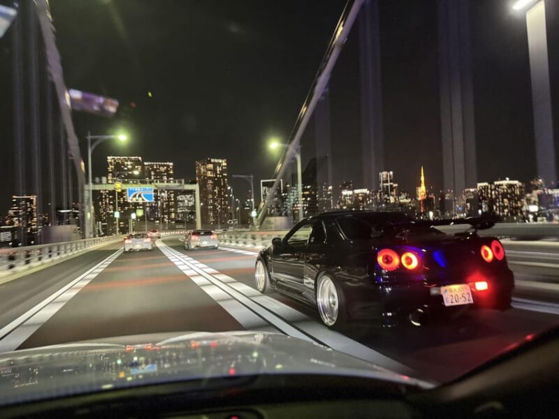 Daikoku PA Touring Tour With R34 R35 GT-R - Vehicle Lineup