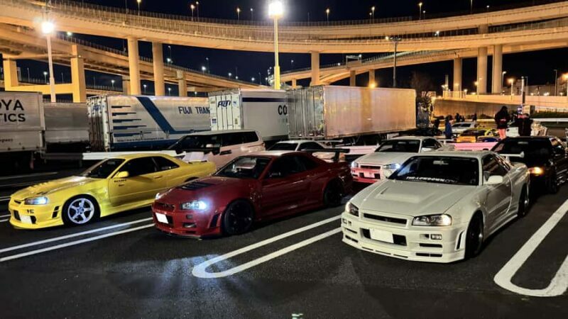 Daikoku & Tokyo Private JDM Night Tour in 700HP R34 GT-R - The Value of This Tour