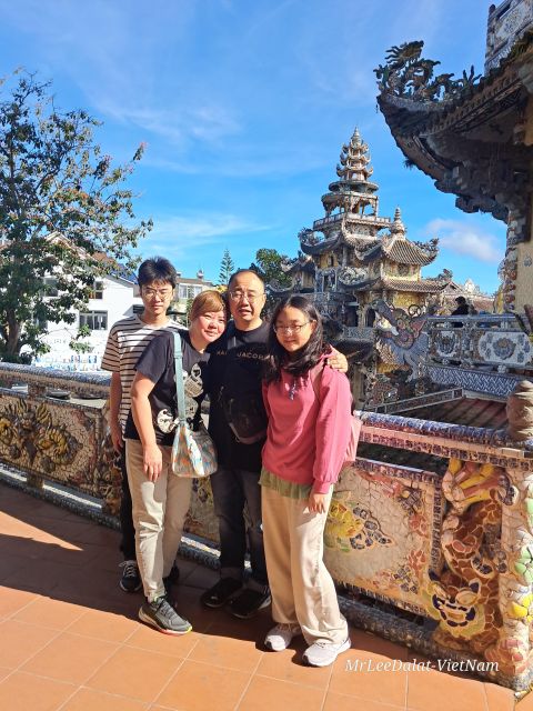 Dalat City Tour by Private Car Combined Train Trip, Ziplines - Train Trip to Linhphuoc Pagoda
