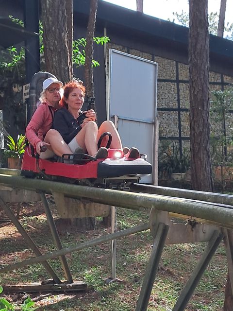 Dalat City Tour by Private Car Combined Train Trip, Ziplines - Cable Car, Roller Coaster, and Ziplines