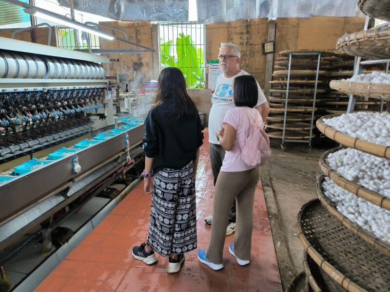 Dalat: Countryside Tour With Elephant Falls and Silk Village - Van Thanh Flower Village