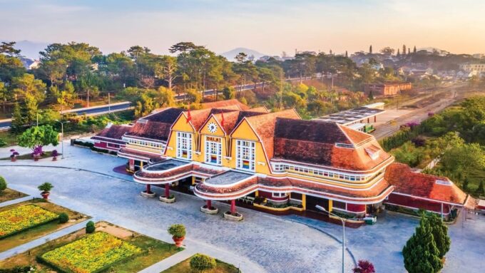 DALAT EASY RIDER CITY SMALL GROUP TOUR BY MOTORBIKE - Dalat Railway Station
