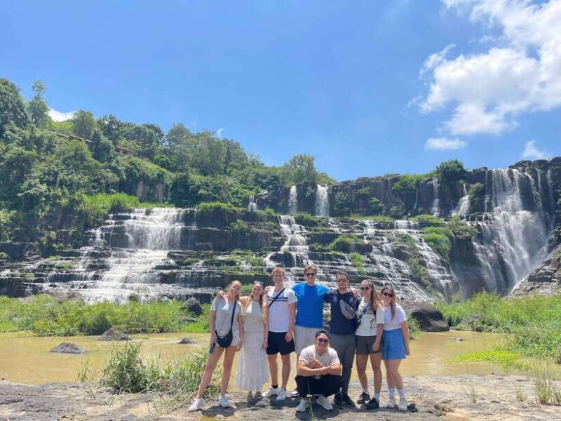 Dalat: MOTORBIKE TOUR TO PONGOUR FALLS- SILK- COFFEE FARM - Transportation and Guide