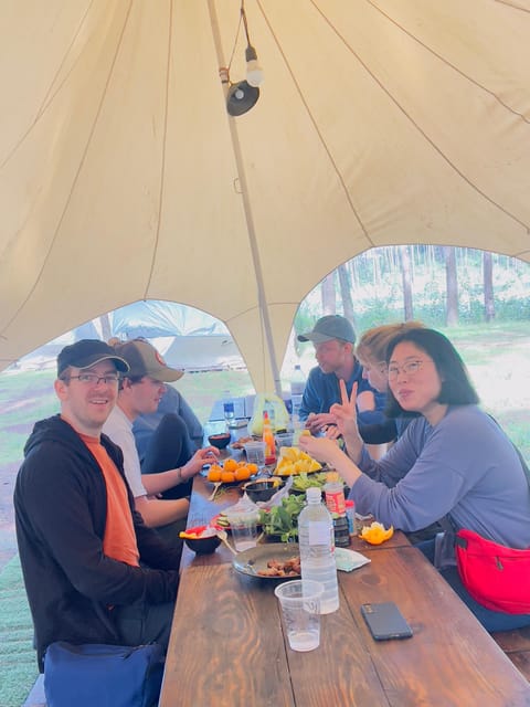 Dalat : Samson Summit Trek & Pinhatt Lake Paddle Journey - Lunch at Camping Site