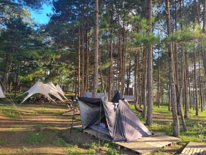 Dalat : TREKKING PINHAT And SUP / KAYAK AT TUYEN LAM LAKE - Trekking to Pinhatt Peak